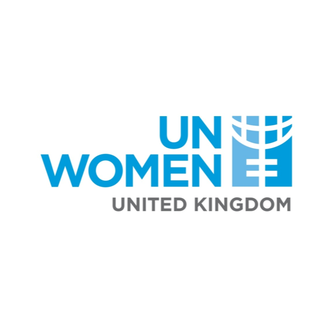 UN woman logo in blue